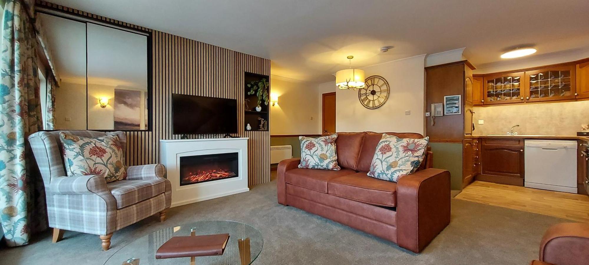 Loch Rannoch Highland Club Villa คินล็อครานัค ภายนอก รูปภาพ